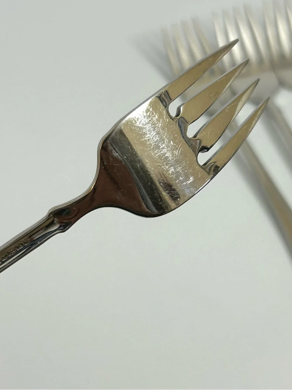 Oneida Juilliard  Forks Heirloom Cube Stainless Flatware - Set of 6